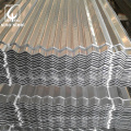 Diseño de lámina de techo de metal GI GI Corrugada Rayos Galvanized Roofing Sheet HS Código